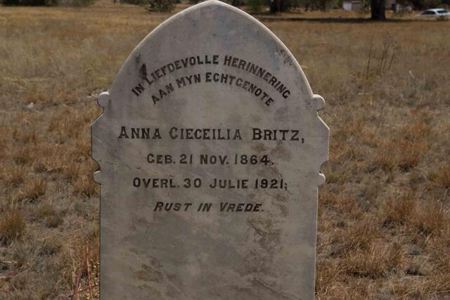 BRITZ Anna Ceceilia 1864-1921