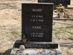 OOSTHUIZEN Fanie 1924-2006 & Marie 1923-2000