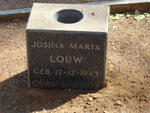 LOUW Josina Maria 1943-1978