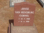 RENSBURG Cornel, Janse van 1988-1988