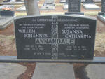 ANNANDALE Willem Johannes 1916-1982 & Susanna Catharina 1912-1991