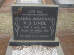 LINDE Anna Susanna, v.d.  1901-1983