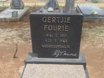 FOURIE Gertjie 1917-1983