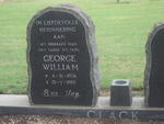 CLACK George William 1906-1985