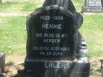 EHLERS Hennie 1922-1998