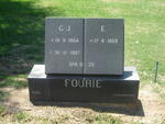 FOURIE G.J. 1954-1997 & E. 1959-