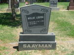 SAAYMAN Willie 1916-1997 & Louisa 1922-