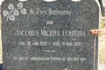 FERREIRA Jacobus Michiel 1933-1950