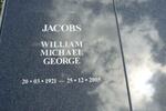 JACOBS William Michael George 1921-2005
