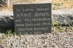JONES Annie nee ELLINGWORTH 1884-1959