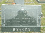 BOWKER Miles Duthie 1877-1960 & Georgia Eulalie HART 1877-1961