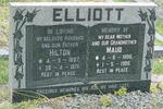 ELLIOTT Hilton 1897-1971 & Maud 1906-1986