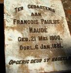 NAUDé Francois Paulus 1800-1881