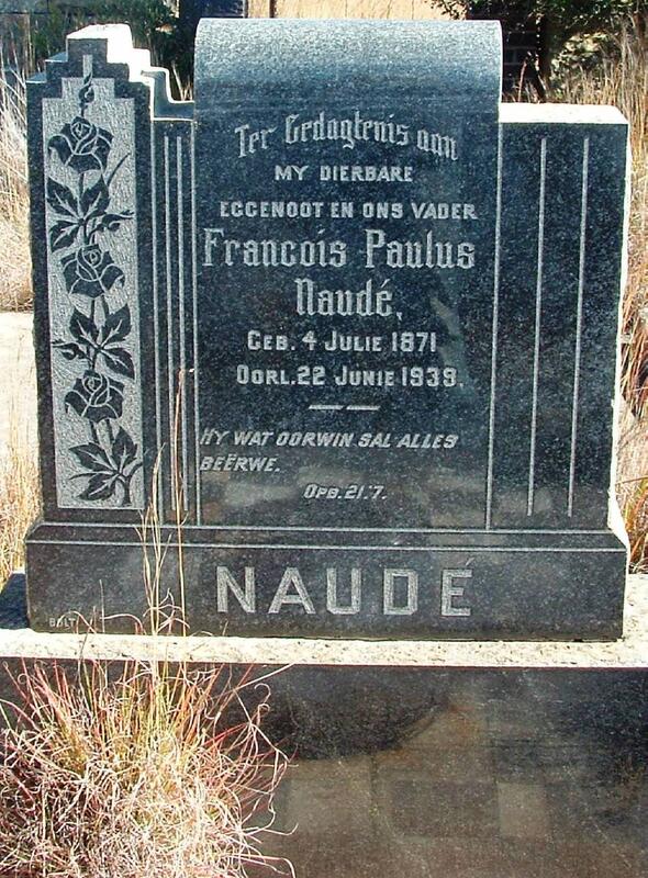 NAUDé Francois Paulus 1871-1939