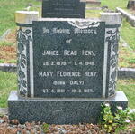 HENY James Read 1878-1948 & Mary Florence DALY 1881-1968