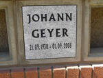 GEYER Johann 1930-2008