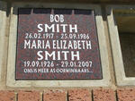 SMITH Bob 1917-1986 & Maria Elizabeth 1926-2007