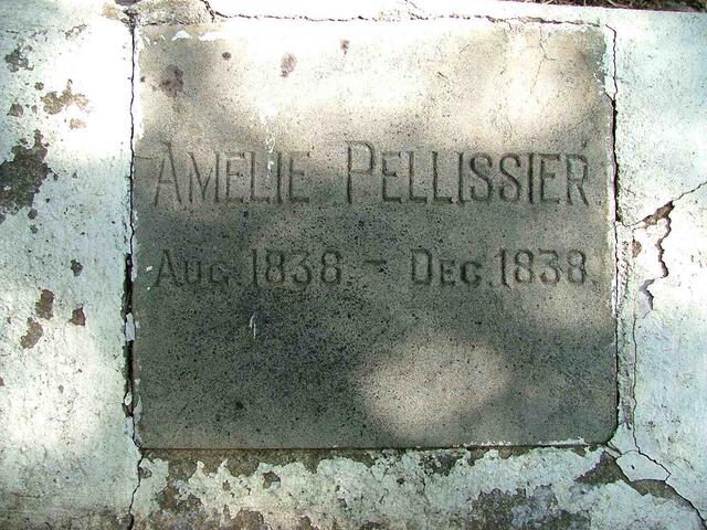 PELLISSIER Amelie 1838-1838