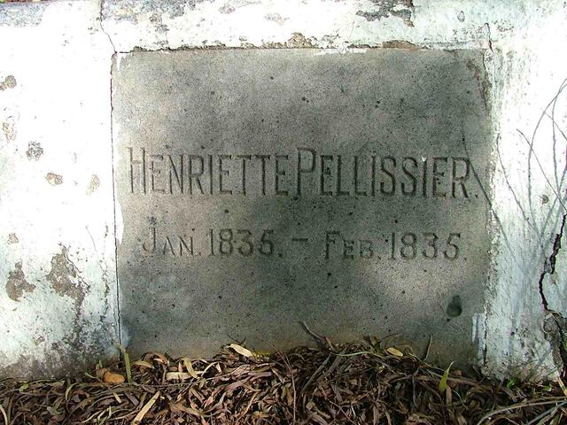 PELLISSIER Henriette 1835-1835