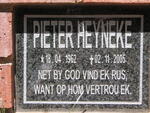 HEYNEKE Pieter 1962-2005