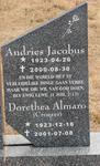 ? Andries Jacobus 1923-2000 & Dorethea Almaro CROESER 1923-2001