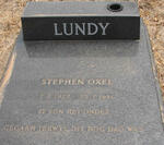 LUNDY Stephen Oxel 1927-1986