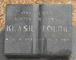 FOURIE Klasie 1903-1985