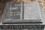 BEZUIDENHOUT Louis 1921-1985 & Bunty 1929-