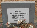 KLEYNHANS Jan Hendrik 1907-1987