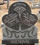 ODENDAAL Lodewyk Theodorus 1924-1988 & Anna Maria 1925-2007