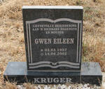 KRUGER Gwen Eileen 1957-2002