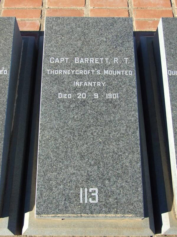 BARRETT R.T. -1901