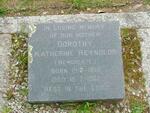 REYNOLDS Dorothy Katherine nee NEWDIGATE 1892-1962