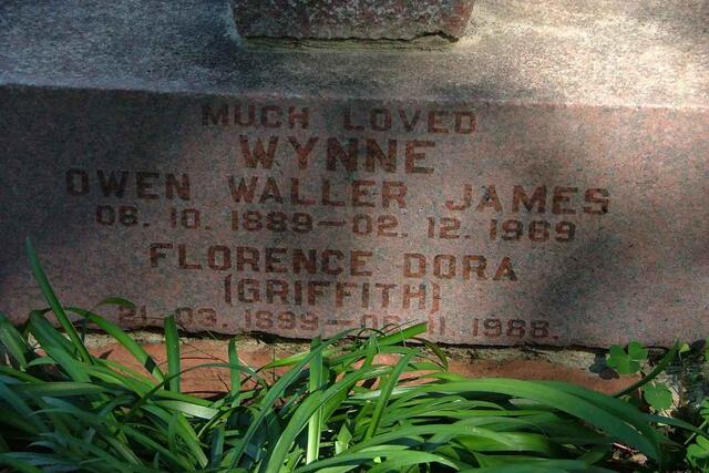 WYNNE Owen Waller James 1889-1969 &  Florence Dora GRIFFITH 1899-1988