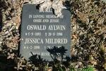 BURLS Oswald Aylwin 1893-1990 & Jessica Mildred 1898-1993