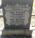 THEUNISSEN Anna Susanna nee V.D. VENTER 1883-1950 :: VON BENECKE Anna Susanna 1938-1950