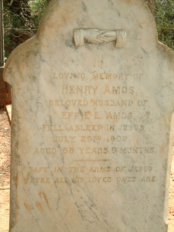 AMOS Henry -1909