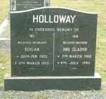 HOLLOWAY Edgar 1902-1972 & Iris Gladys 1902-1990