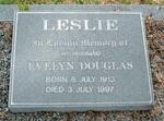 LESLIE Evelyn Douglas 1913-1997