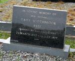 REED Daisy Scothbrook formerly MCKAY born CURRY 1895-1977