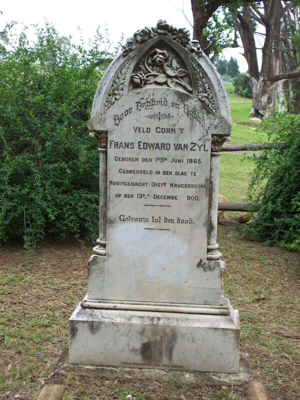 ZYL Frans Edward, van 1865-1900