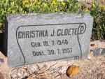 CLOETE Christina J. 1940-1957