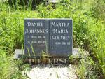 PIETERSE Daniel Johannes 1928-1996 & Martha Maria VREY 1934-