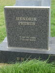 FRITZ Hendrik Petrus 1963-2002
