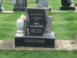 HOLLOWAY Anita A.D. 1956-2002