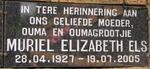 ELS Muriel Elizabeth 1927-2005