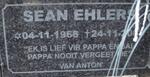 EHLERS Sean 1966-200?