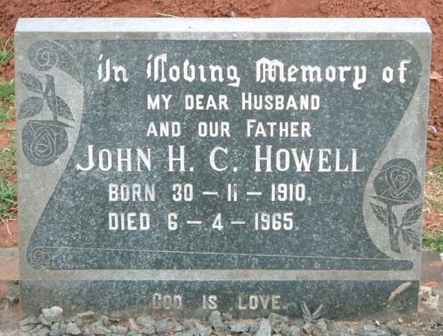 HOWELL John H.C. 1910-1965