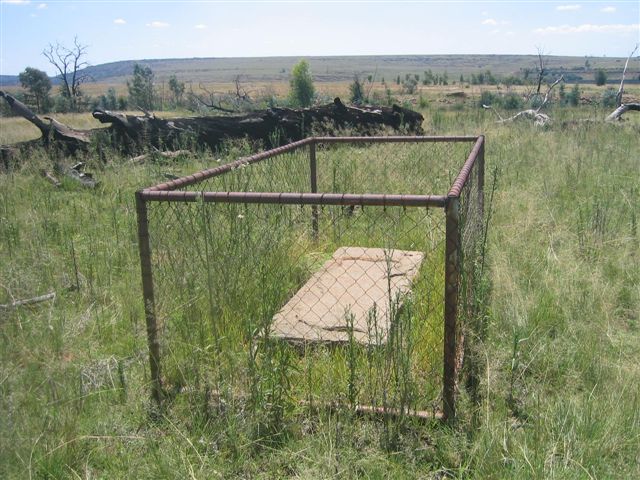 1. Overview of single grave on Keerom farm