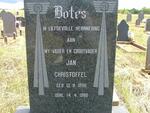 BOTES Jan Christoffel 1898-1980